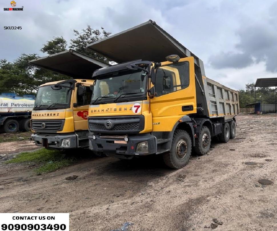 BHARAT BENZ ROCK BODY 12 WHEEL TIPPER